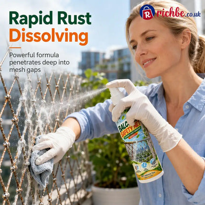 🌿50% OFF NOW! Rust Remover Spray for Wire Mesh Fences‑Rapid Rust Dissolving Spray Deep Penetrating Cleaner for Metal
