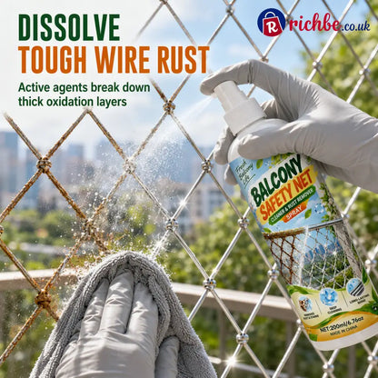 🌿50% OFF NOW! Rust Remover Spray for Wire Mesh Fences‑Rapid Rust Dissolving Spray Deep Penetrating Cleaner for Metal