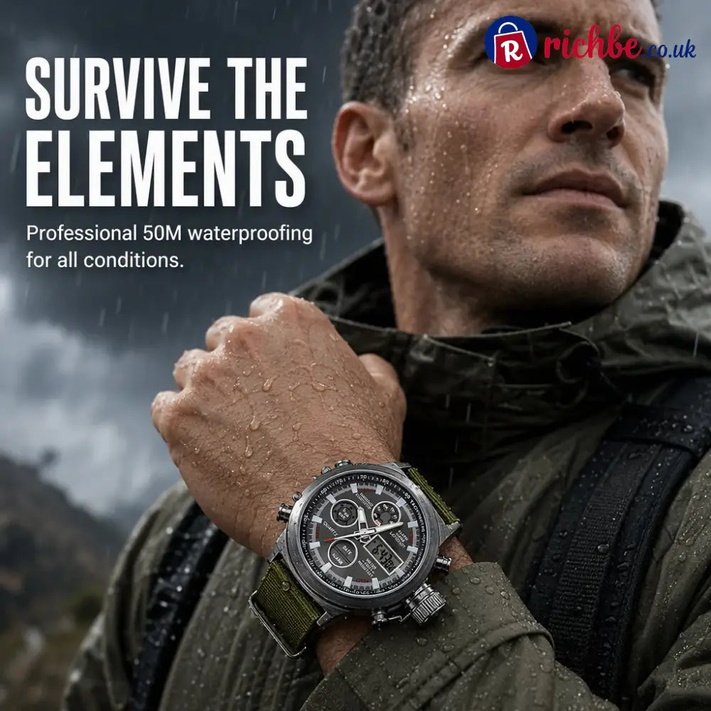⌚ 50% OFF! 🏃 Retro Digital Sports Watch – Quartz rugged & everyday-ready ✨ - #01
