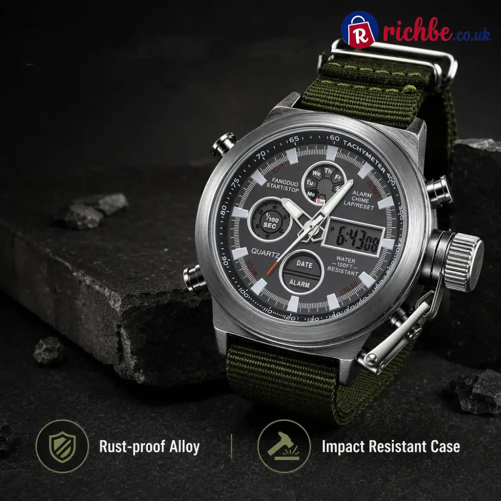 ⌚ 50% OFF! 🏃 Retro Digital Sports Watch – Quartz rugged & everyday-ready ✨