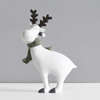 Trendy and Creative Reindeer Crafts for New Home Living Room Tv Cabinet Flower Stand Display Cabinet Decorations Small Ornaments
