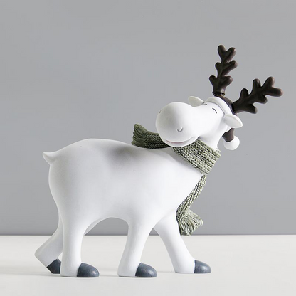 Trendy and Creative Reindeer Crafts for New Home Living Room Tv Cabinet Flower Stand Display Cabinet Decorations Small Ornaments