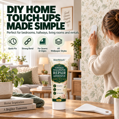 🧱 Wallpaper Repair Adhesive | Seam & Edge Fix