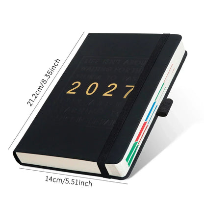 📢📢48% OFF !! ⏰A5 2027 One‑Day‑Per‑Page Diary Notebook ✨