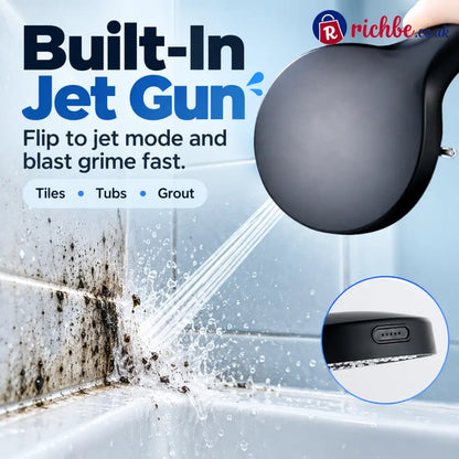 6-Mode High-Pressure Turbo Shower Head 🚿