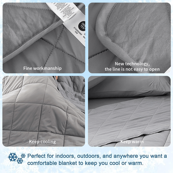 ❄️Cooling Throw Blanket for Hot Sleeper💤