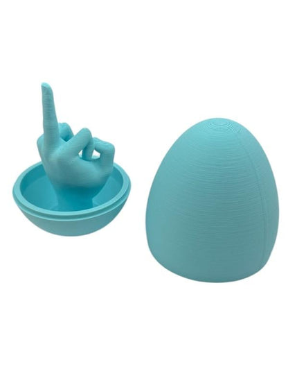 🔥Easter Egg Surprise – Funny 3D Printed Middle Finger Egg