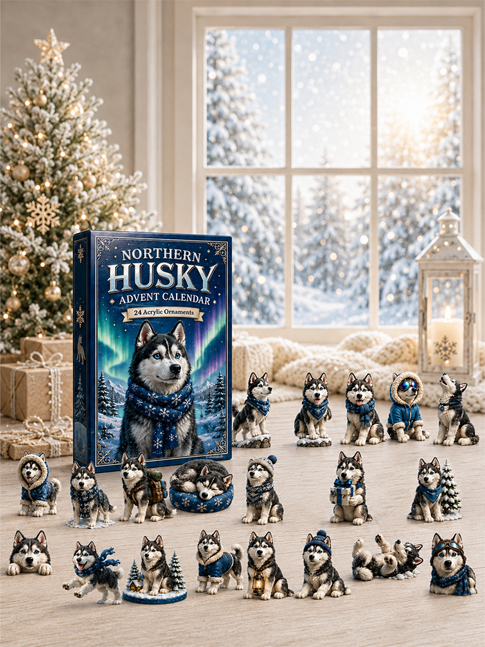24 Festive Husky Surprises