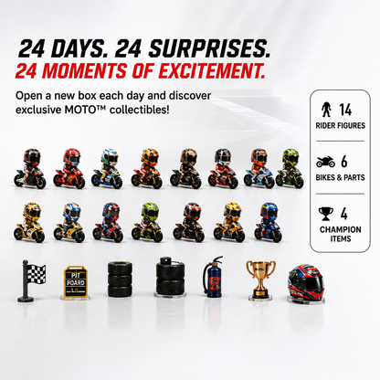 2026 MOTO Racing Advent Calendar – 24 Days of Motorcycle Racing Surprises