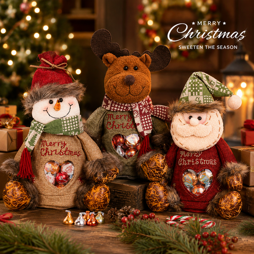 🎉🎅Christmas Gift Bags Zipper Design🎁