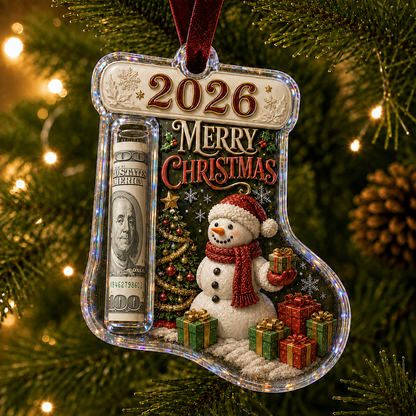 🎅 2026 Christmas Gift 49% Off--Cash Clip Christmas Tree Ornament