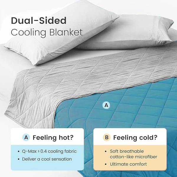 ❄️Cooling Throw Blanket for Hot Sleeper💤