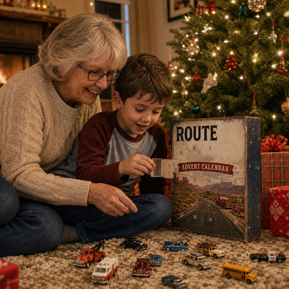 Route 66 Centennial Advent Calendar – 24 Days of American Road Legends | 1926–2026 Collector’s Edition