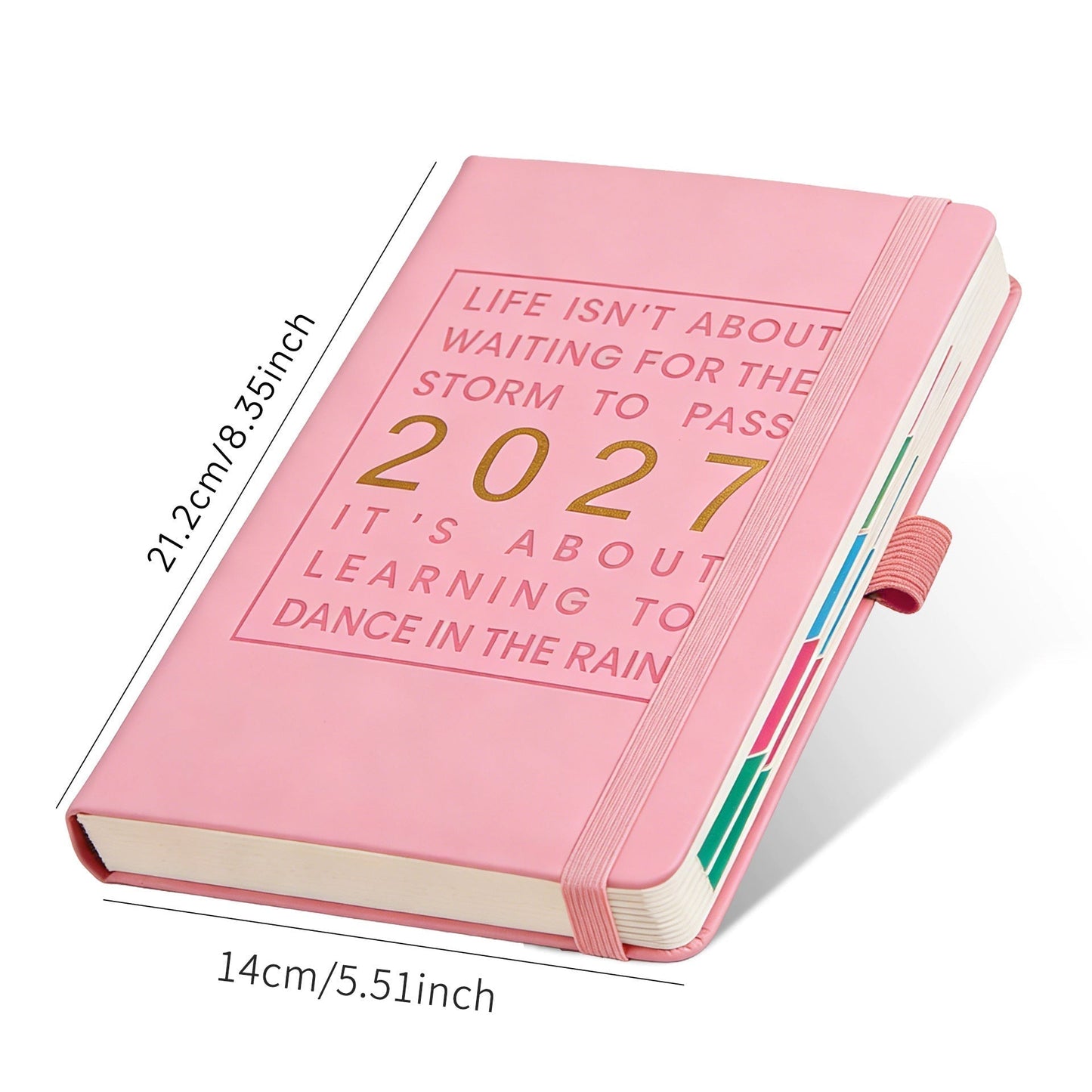📅  📓 2027 Calendar Notebook – A5, one day per sheet, date-marked – Ideal for daily logs & future reference ✨