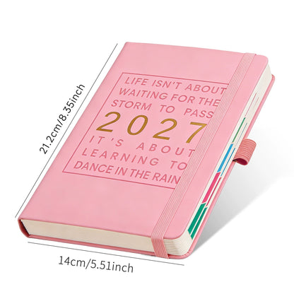 📅  📓 2027 Calendar Notebook – A5, one day per sheet, date-marked – Ideal for daily logs & future reference ✨