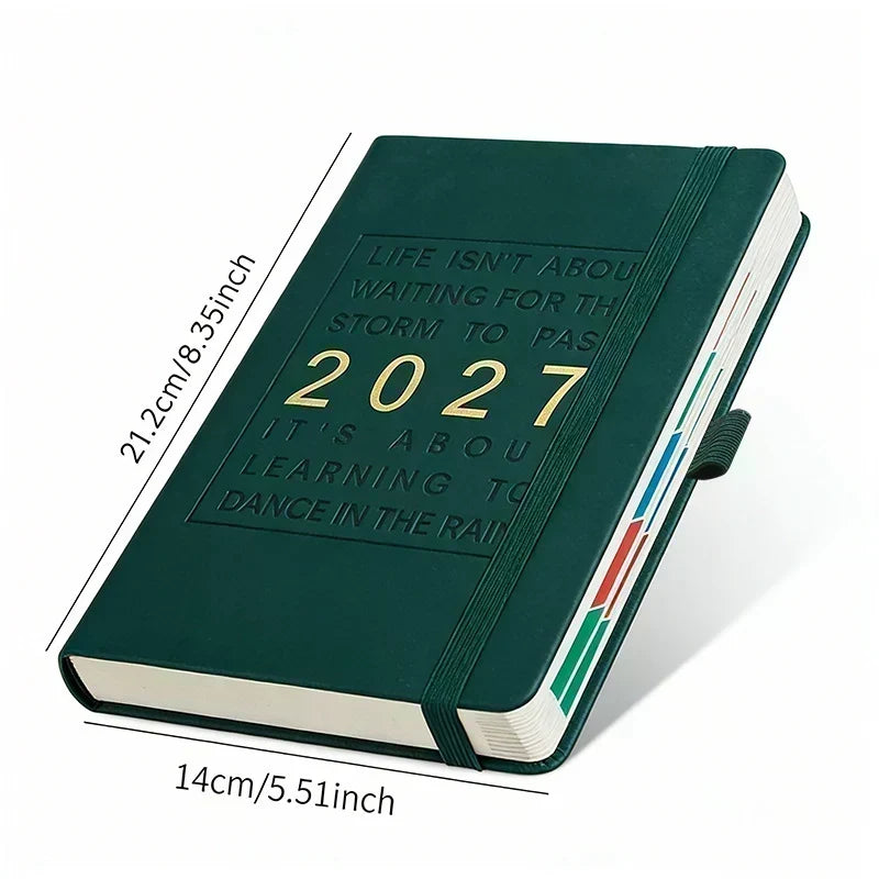📢📢48% OFF !! ⏰A5 2027 One‑Day‑Per‑Page Diary Notebook ✨
