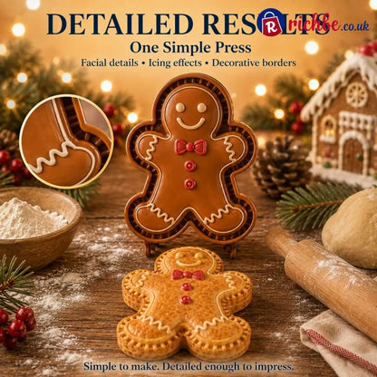 🎄8-Design Christmas Mini Pie Mold Collection| Reusable Embossed Molds