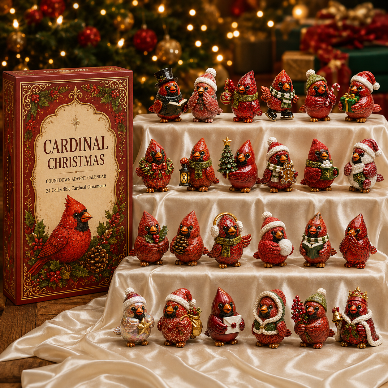 ❤️🐦 24 Days. 24 Cardinals. One Beautiful Christmas. 🎄