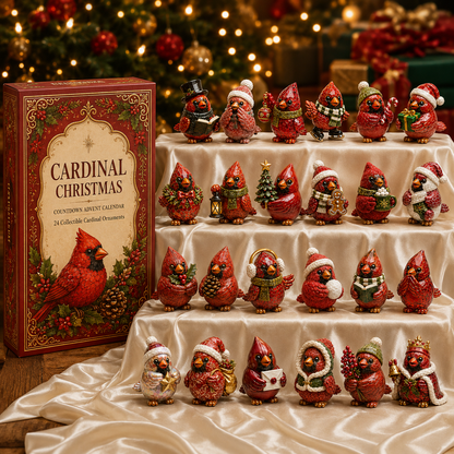 ❤️🐦 24 Days. 24 Cardinals. One Beautiful Christmas. 🎄