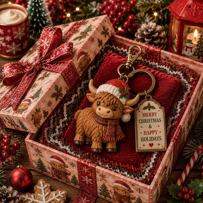 🔥Last Day 49% OFF🎄 2026 Christmas Character Keychain Gift Box🎁