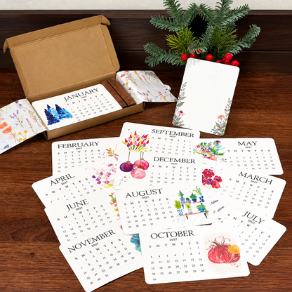 ✨Early Holiday Sale 45% OFF🌱Eco-Friendly Plantable “Timeless” Seed Calendar 2027