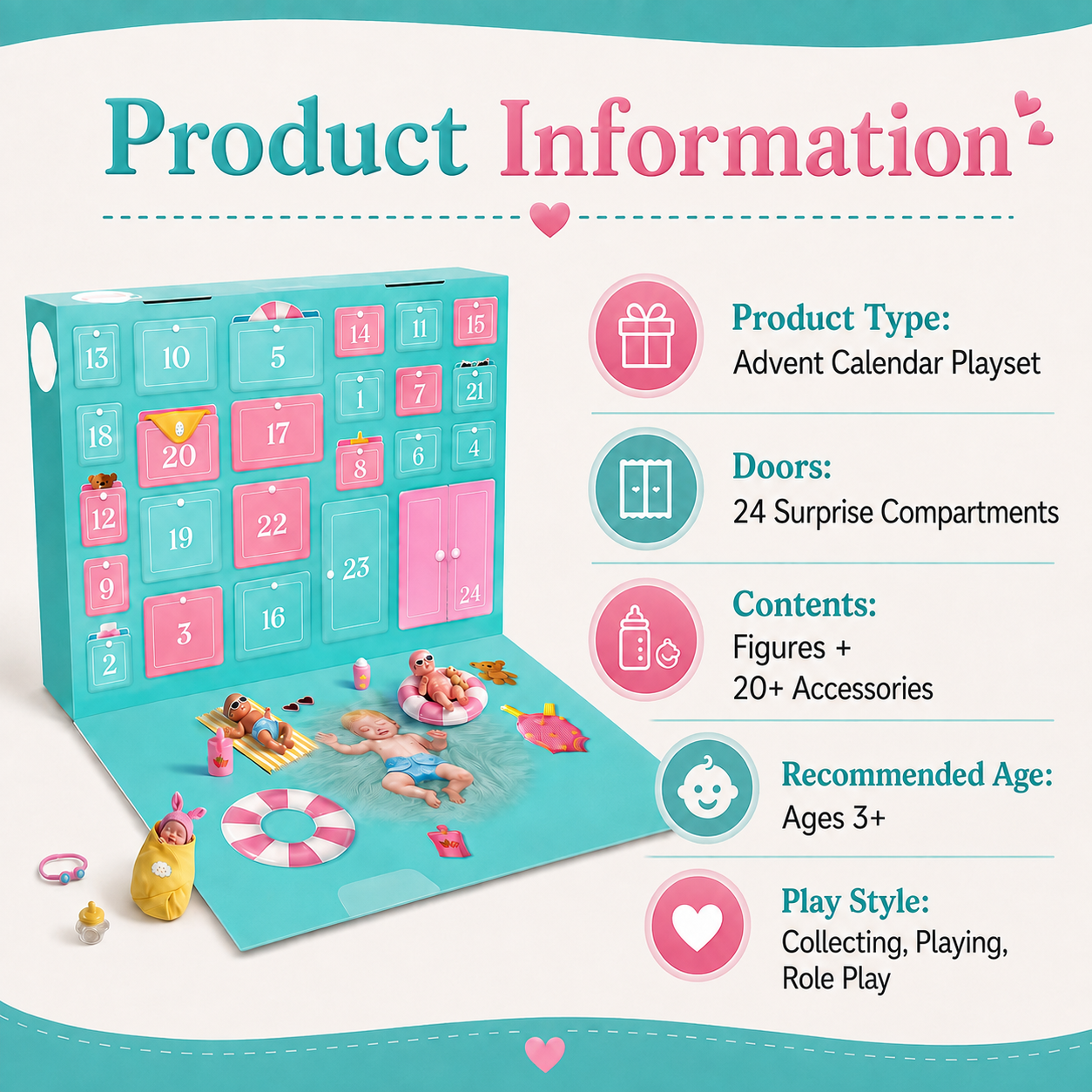 🎄 Baby Advent Calendar – Little surprises for every day