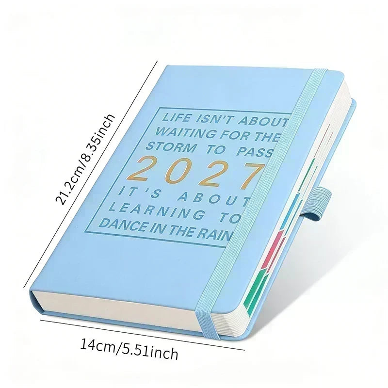 📢📢48% OFF !! ⏰A5 2027 One‑Day‑Per‑Page Diary Notebook ✨