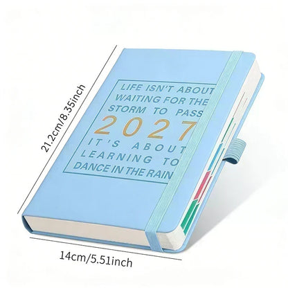 📢📢48% OFF !! ⏰A5 2027 One‑Day‑Per‑Page Diary Notebook ✨