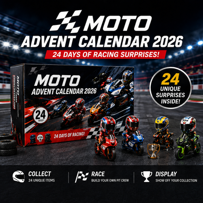 2026 MOTO Racing Advent Calendar – 24 Days of Motorcycle Racing Surprises