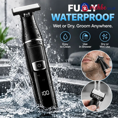 🪒 9-in-1 Electric Grooming Kit For Men – Complete Beard Hair & Body Trimmer
