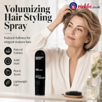 90ml Fluffy Hair Shaping Spray Long Lasting Volumizing Mist with Peach Fragrance - 90ML