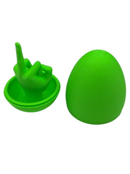 🔥Easter Egg Surprise – Funny 3D Printed Middle Finger Egg