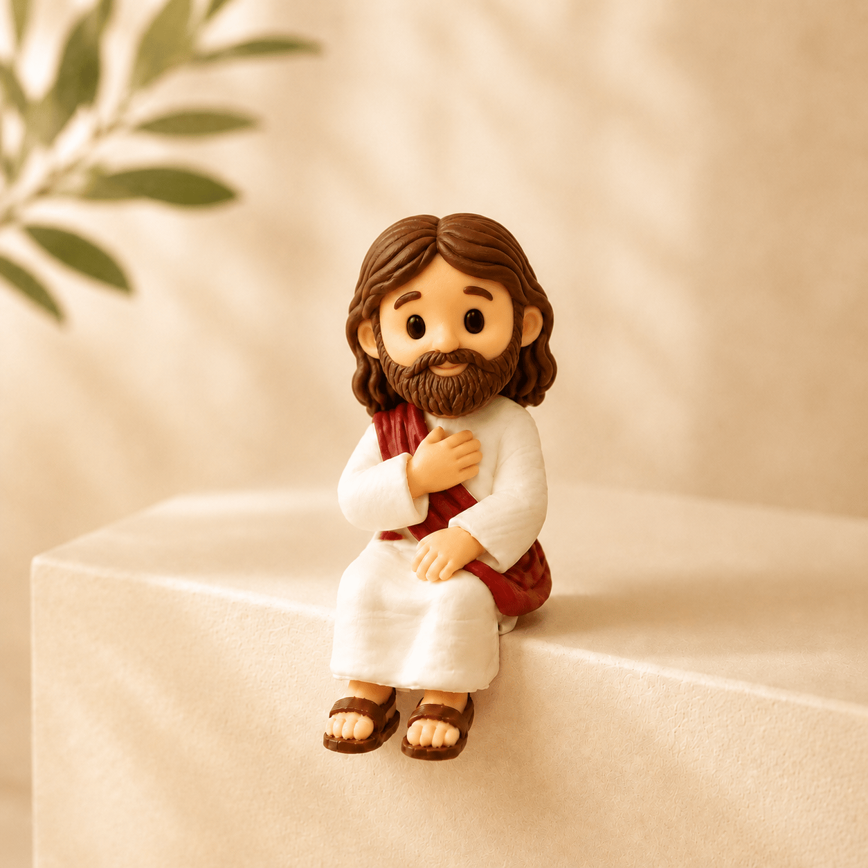 ✝️🙏 Jesus Shelf Sitter Figurines – 5 Meaningful Poses ❤️ Christian Faith Desk & Shelf Décor 🎁