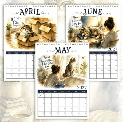 A Cats Life 2027 Calendar🐱