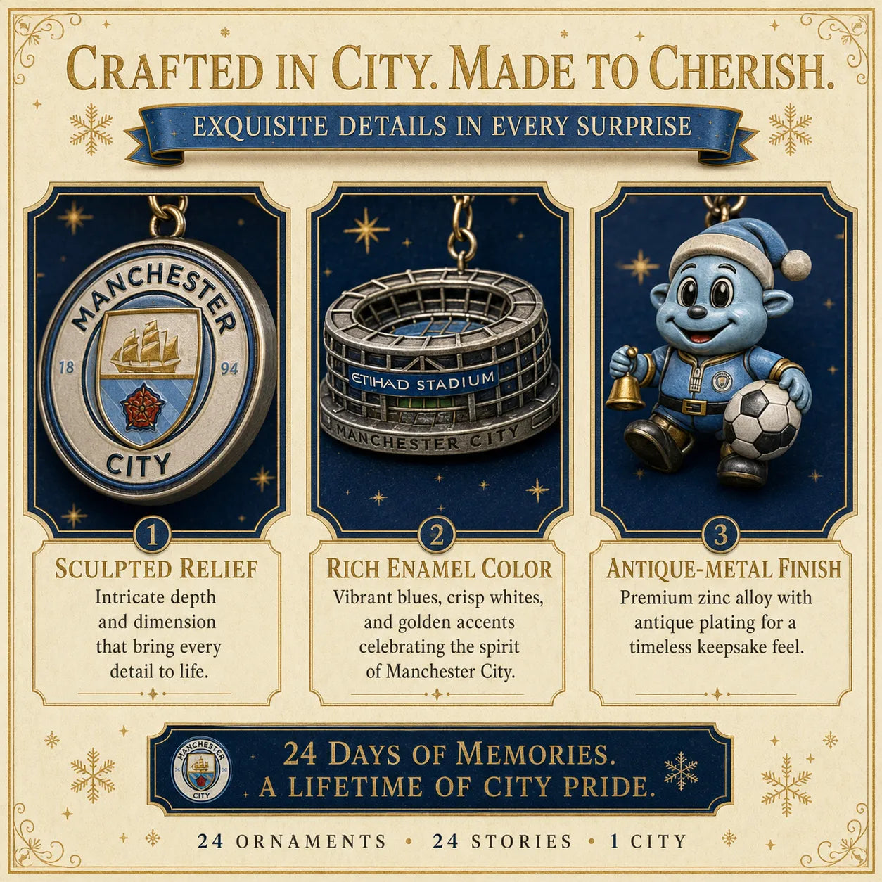 🎄 Blue Moon Football Christmas Advent Calendar