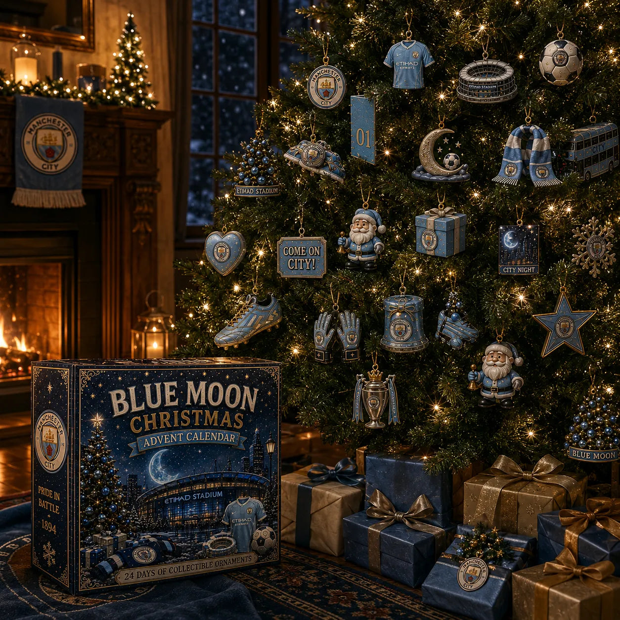 🎄 Blue Moon Football Christmas Advent Calendar