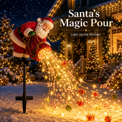 🎁48% OFF🎁 Santa’s Magic Pour™ – Flowing LED Christmas Garden Light