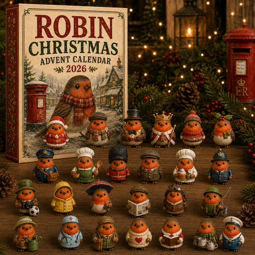 ❤️ Robin Christmas Advent Calendar 2026 – 24 Days of Festive Robin Surprises