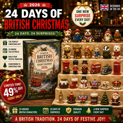 🎄2026 British Christmas Advent Calendar – 24 Days of Iconic British Surprises