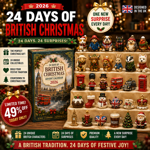 🎄2026 British Christmas Advent Calendar – 24 Days of Iconic British Surprises