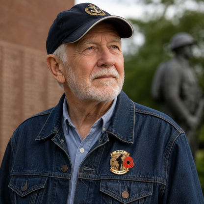 Limited Edition D-DAY 80th Anniversary Commemorative Brooch