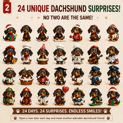 🐾 24 Days of Dachshund Christmas Joy 🎄