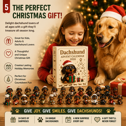 🐾 24 Days of Dachshund Christmas Joy 🎄