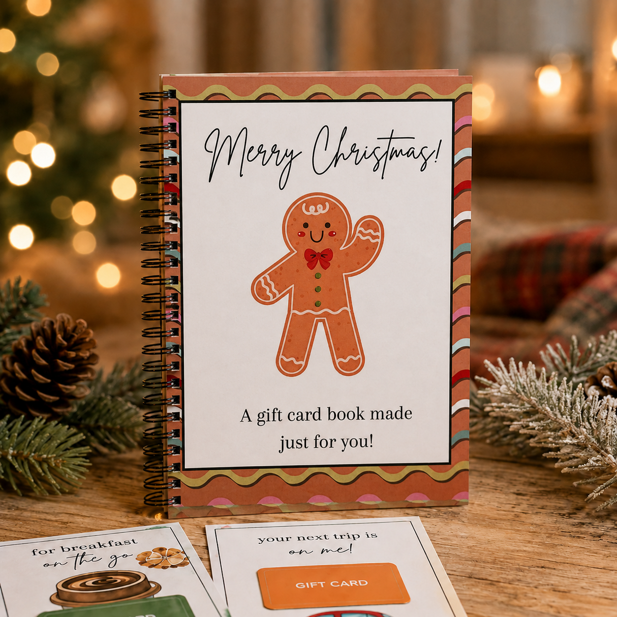 🎄 Gingerbread Joy（2‑Pack ）