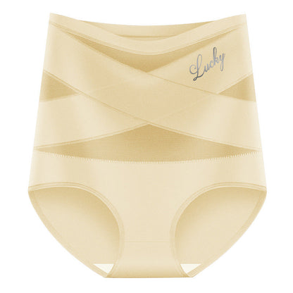 💖Last Day-Buy 1 Get 3 Packs💖Plus-Size High-Waist Cross Tummy Control Panties