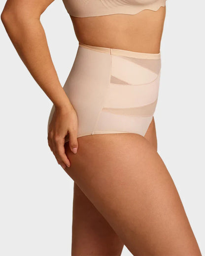 💖Last Day-Buy 1 Get 3 Packs💖Plus-Size High-Waist Cross Tummy Control Panties