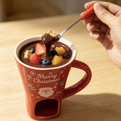 Ceramic Chocolate Fondue Mug