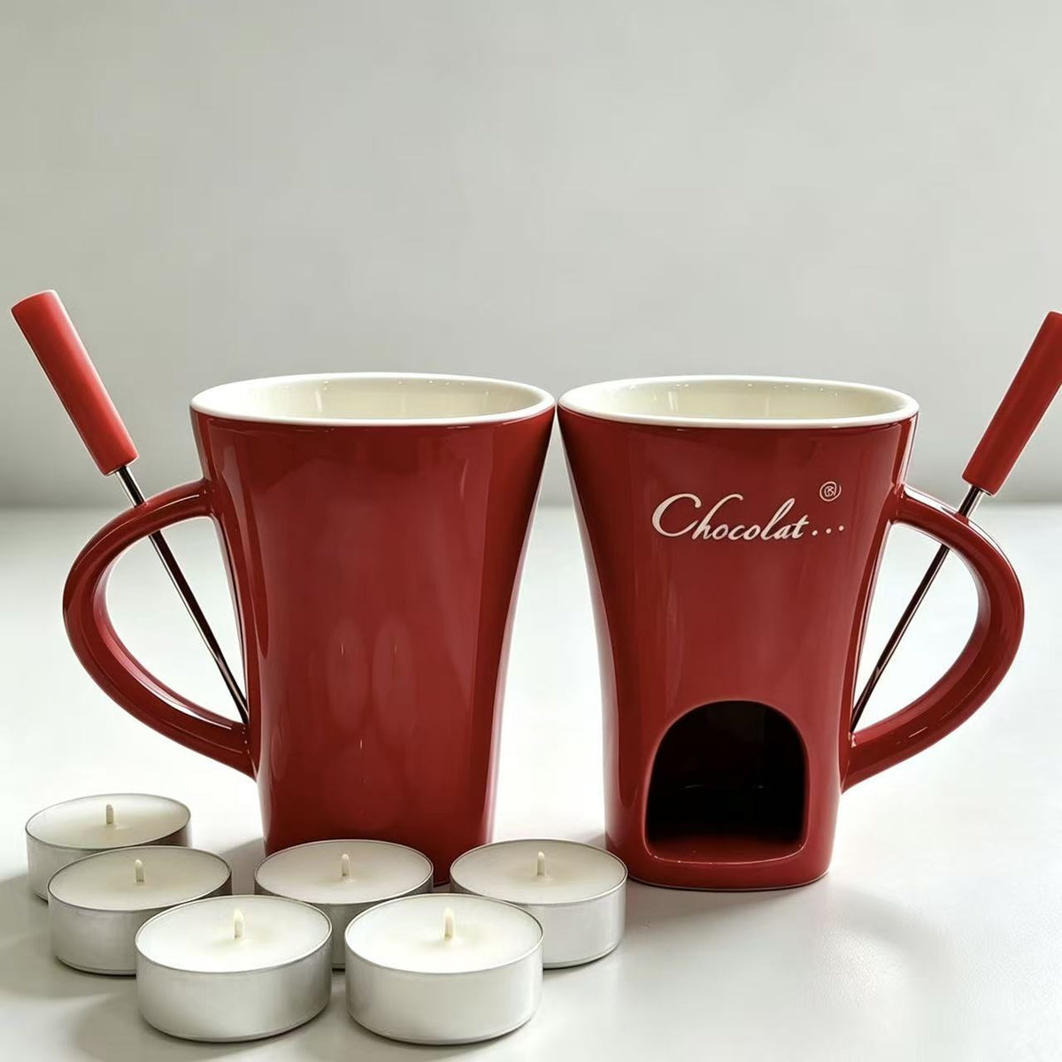 Ceramic Chocolate Fondue Mug