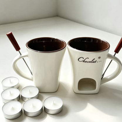Ceramic Chocolate Fondue Mug