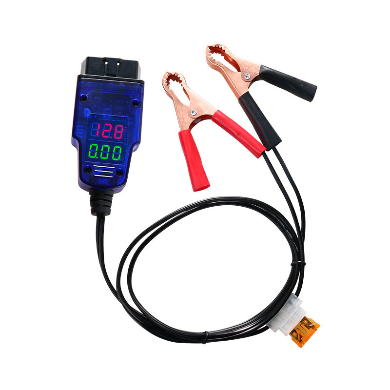 🔋12V OBD-II Car Battery Memory Saver – Digital Voltage Monitor & Backup Cable